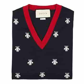 【GUCCI】BEE Turtleneck Sweater ブラック M GUCCI】BEE Turtleneck Sweater ブラック M